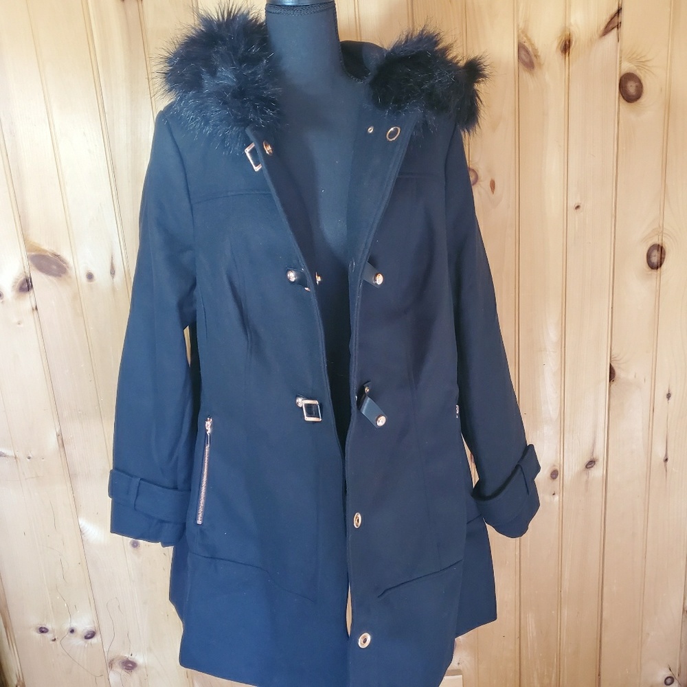 Womans city chic trench coat size small